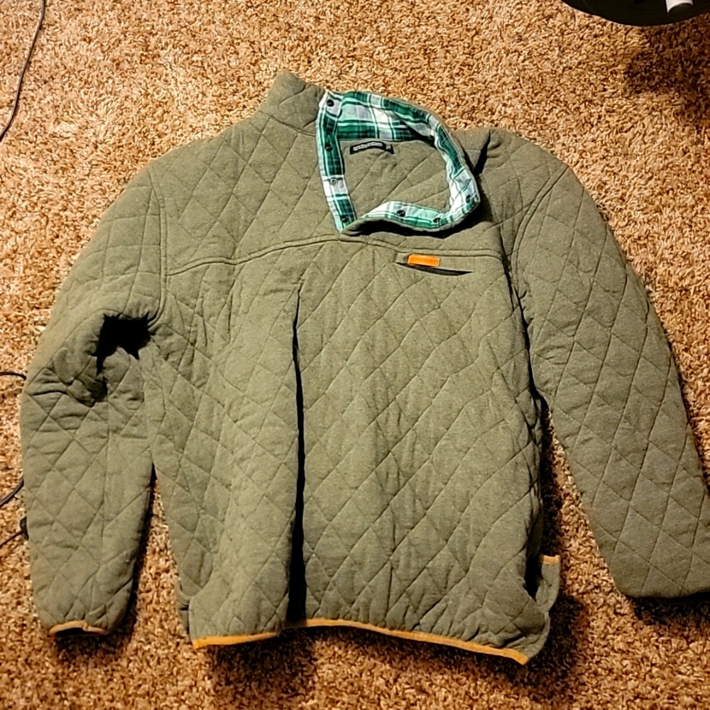 Back roads apparel green down outwear